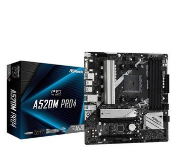 Материнская плата ASRock A520M PRO4 643505 фото