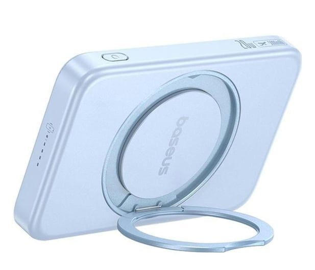 Зовнішній акумулятор (павербанк) Baseus PicoGo Qi2 5000mAh Galaxy Blue (P10076800313-00) 614701 фото