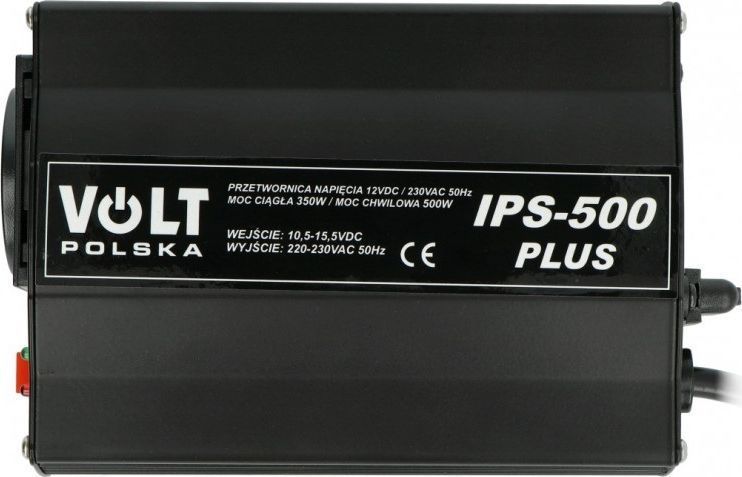 Перетворювач (інвертор) Volt Polska IPS-500 Plus 12/230V (3IPS50012P) 563283 фото