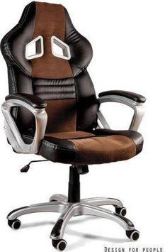 Комп'ютерне крісло для геймера Unique Dynamiq V15 Black-Brown 489898 фото