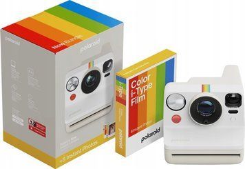 Фотокамера мгновенной печати Polaroid Now Gen 3 Pebble White (009155) 599542 фото