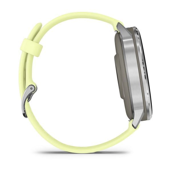Смарт-годинник Garmin Venu 4 45 mm Silver with Citron Silicone Band (010-03014-02) 613091 фото