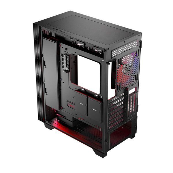 Корпус Modecom Siroco ARGB Flow Midi Black (AT-SIROCO-MG-10-00ARGB-0002) 503198 фото