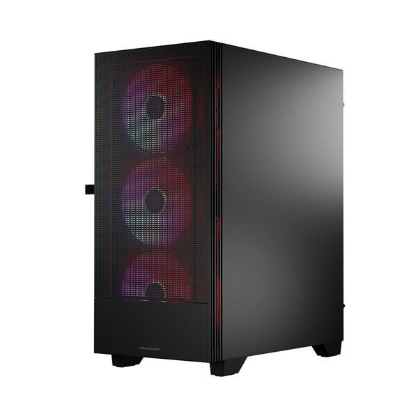 Корпус Modecom Siroco ARGB Flow Midi Black (AT-SIROCO-MG-10-00ARGB-0002) 503198 фото