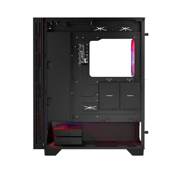 Корпус Modecom Siroco ARGB Flow Midi Black (AT-SIROCO-MG-10-00ARGB-0002) 503198 фото