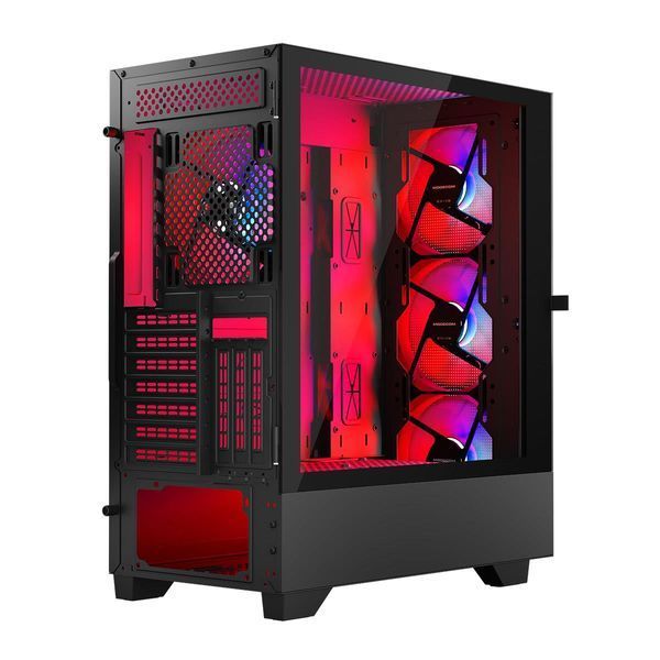 Корпус Modecom Siroco ARGB Flow Midi Black (AT-SIROCO-MG-10-00ARGB-0002) 503198 фото