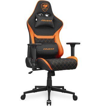 Комп'ютерне крісло для геймера Cougar Armor One V2 F black/orange 578335ua фото