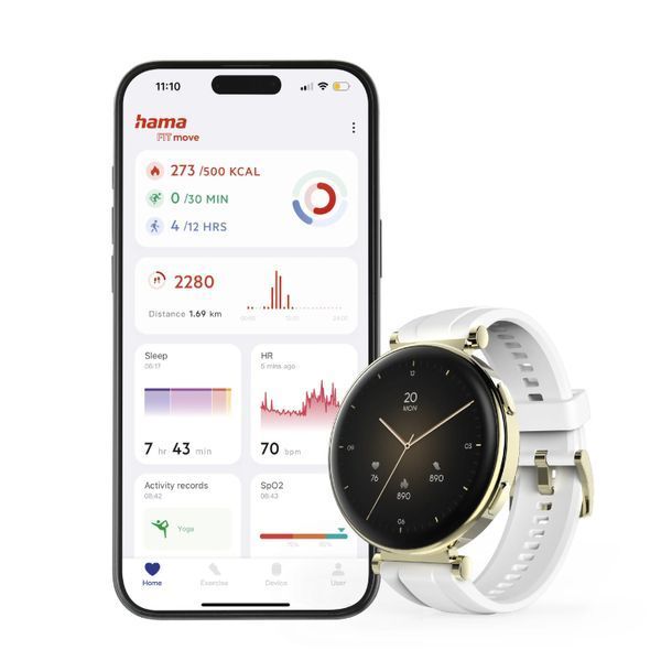 Смарт-часы Hama Fit Watch 7000 Gold 614171 фото