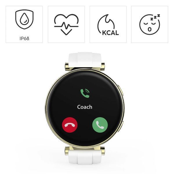 Смарт-часы Hama Fit Watch 7000 Gold 614171 фото