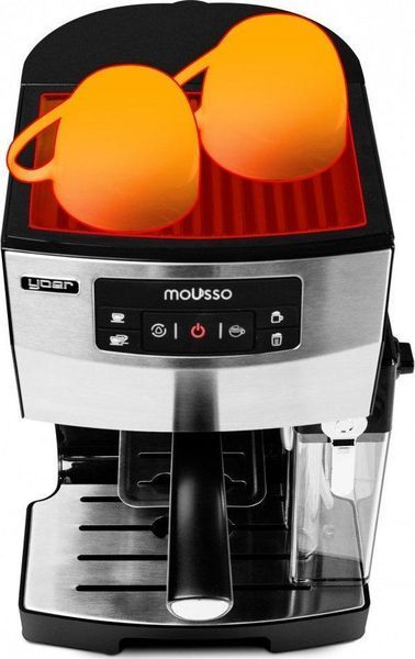 Кофеварка рожковая эспрессо Yoer Mousso EMF02BK 472546 фото