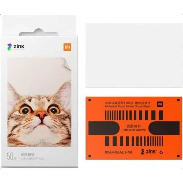 Фотопапір Xiaomi Mi Pocket Print Instant Photo Paper 5x7,6см 287/20 (TEJ4019GL) 73256 фото