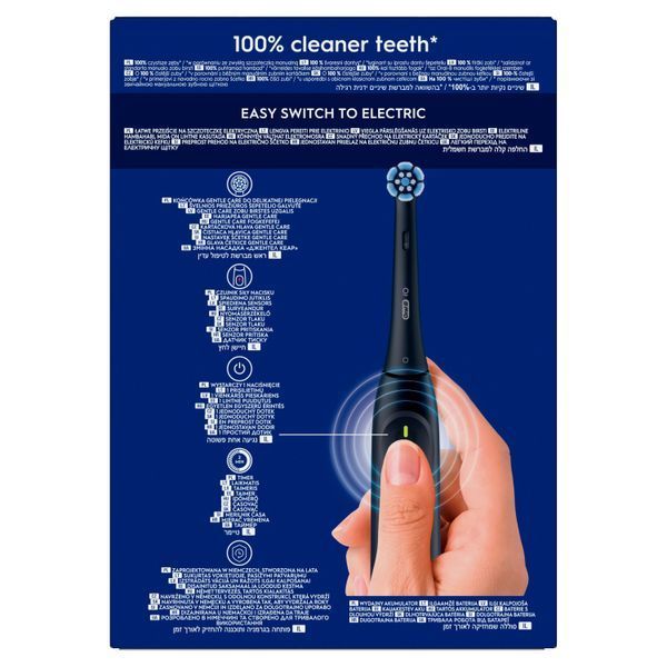Электрическая зубная щетка Oral-B iO Series 2 iOS2.1C9.0 Night Black 572633 фото