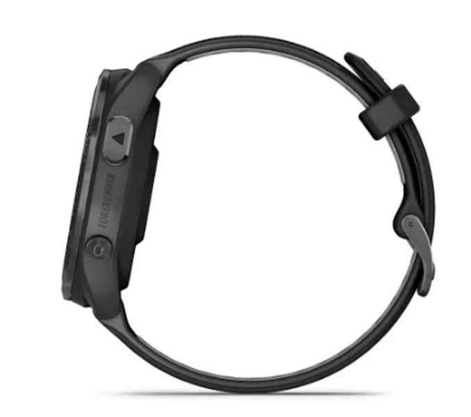 Смарт-часы Garmin Forerunner 965 Carbon Gray Titanium Bezel w. Blk Case Blk/Powder Gray S. Band (010-02809-00/10/80) 613072 фото