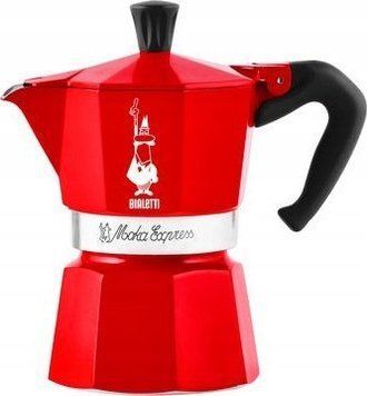 Кавоварка гейзерна Bialetti Moka Express Nutcracker 3tz Red 592647 фото