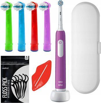 Электрическая зубная щетка Oral-B Junior 6+ Pro Purple 605070 фото