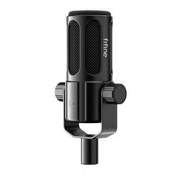 Микрофон студийный/для стриминга, подкастов Fifine Tank1 XLR Black 578907ua фото