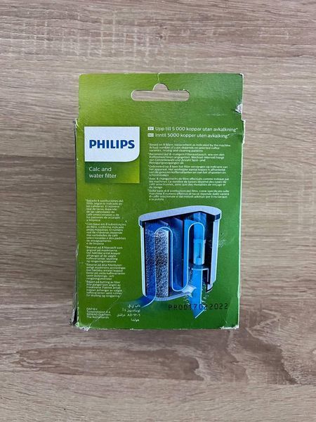 Фільтр для очищення води для кавомашини 5шт Philips Saeco AquaClean CA6903/10 10000714 фото