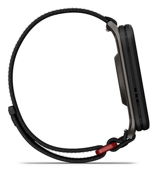 Смарт-годинник Garmin Venu X1 Black with Slate Titanium Caseback and Black ComfortFit Nylon Band (010-02980-00/02) 613092 фото