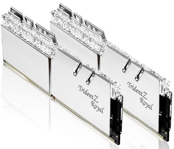 Память для настольных компьютеров G.Skill 32 GB (2x16GB) DDR4 3200 MHz Trident Z Royal Silver 363901 фото