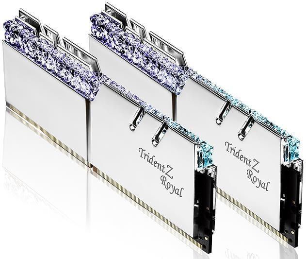 Память для настольных компьютеров G.Skill 32 GB (2x16GB) DDR4 3200 MHz Trident Z Royal Silver 363901 фото