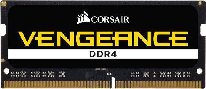 Пам'ять для ноутбуків Corsair 32 GB SO-DIMM DDR4 2666 MHz Vengeance (CMSX32GX4M2A2666C18) 441591 фото