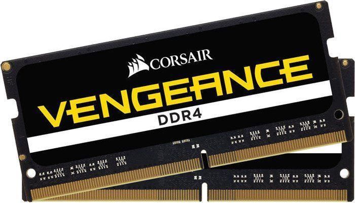 Пам'ять для ноутбуків Corsair 32 GB SO-DIMM DDR4 2666 MHz Vengeance (CMSX32GX4M2A2666C18) 441591 фото