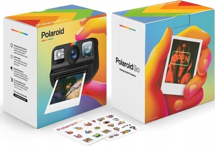 Фотокамера миттєвого друку Polaroid Go Black (9070) 370234 фото
