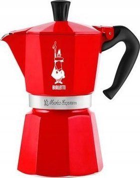 Кавоварка гейзерна Bialetti Moka Express Nutcracker 6tz Red 592648 фото