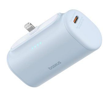Зовнішній акумулятор (павербанк) Baseus Compact IP 5000mAh Blue (P10068307313-00) 614694 фото