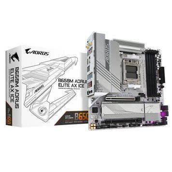 Материнская плата Gigabyte B650M Aorus Elite AX ICE 519462 фото