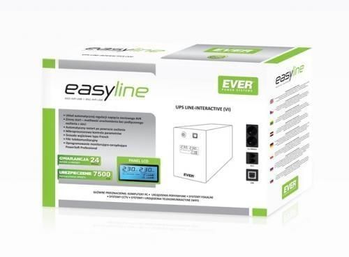 Лінійно-інтерактивне ДБЖ Ever Easyline 850 AVR USB (T/EASYTO-000K85/00) 316188 фото
