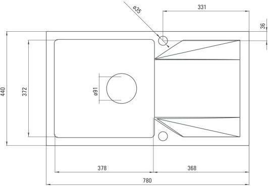 Кухонна мийка Deante Evora ZQJ G113 445374 фото
