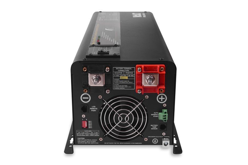 Перетворювач (інвертор) DC-AC Volt Polska Power Sinus 6KW 24V/220V 6000W/18000W (3SSP600024) 514869 фото