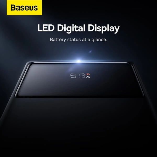 Зовнішній акумулятор (павербанк) Baseus Star-Lord 20000mAh PD 22.5W Black (PPXJ080001) 614015 фото