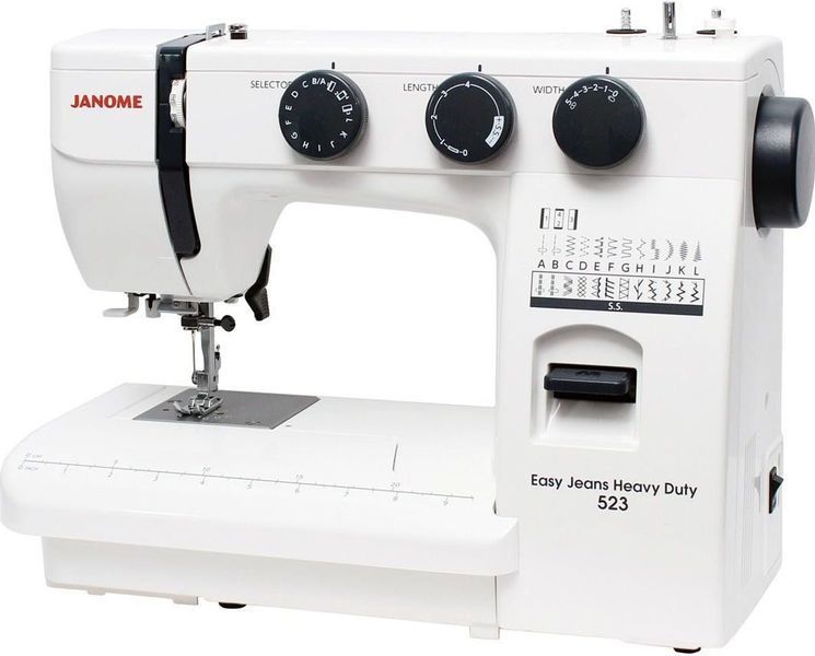 Швейная машинка электромеханическая Janome Easy Jeans Heavy Duty 523 612350 фото