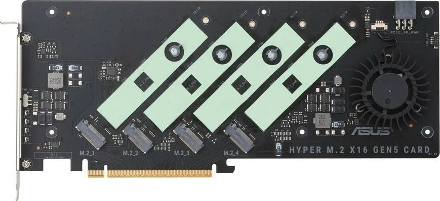Плата розширення Asus Hyper M.2 X16 Gen5 (90MC0CY0-M0EAY0) 587566 фото