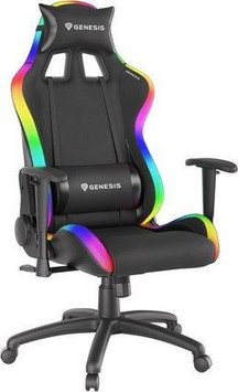 Компьютерное кресло для геймера Genesis Trit 500 RGB Black 312193 фото