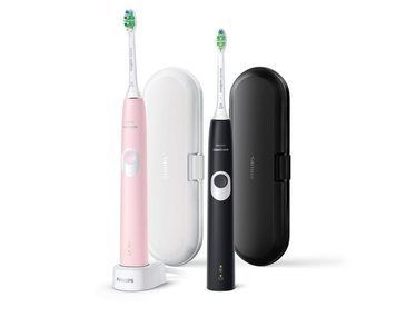 Набор из 2-х электрических зубных щеток Philips Sonicare ProtectiveClean 4300 HX6800/35 526947 фото