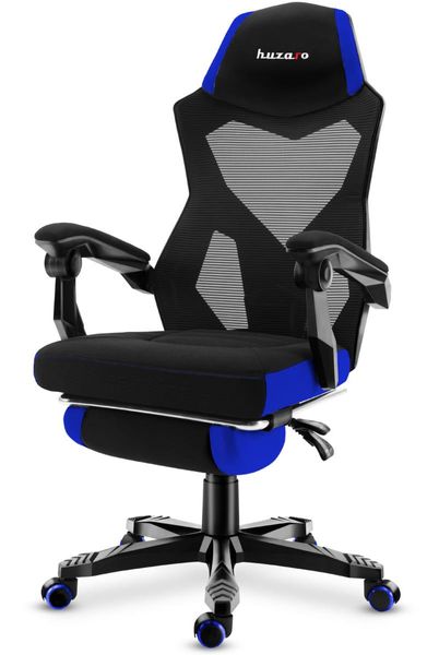 Компьютерное кресло для геймера Huzaro Combat 3.0 black-blue 326508 фото