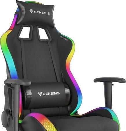 Компьютерное кресло для геймера Genesis Trit 500 RGB Black 312193 фото