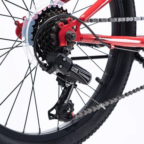 Детский двухколесный велосипед Martes Essentials Ninja 20 Red 591310 фото