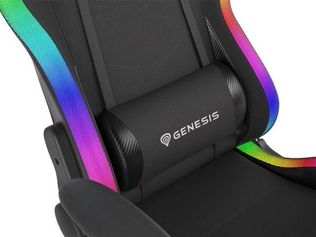 Компьютерное кресло для геймера Genesis Trit 500 RGB Black 312193 фото