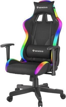 Компьютерное кресло для геймера Genesis Trit 600 RGB Black 312194 фото