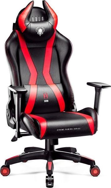 Кресло для геймера Diablo Chairs X-Horn 2.0 King Size Black/Red 334226 фото