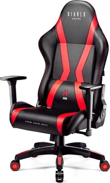 Кресло для геймера Diablo Chairs X-Horn 2.0 King Size Black/Red 334226 фото