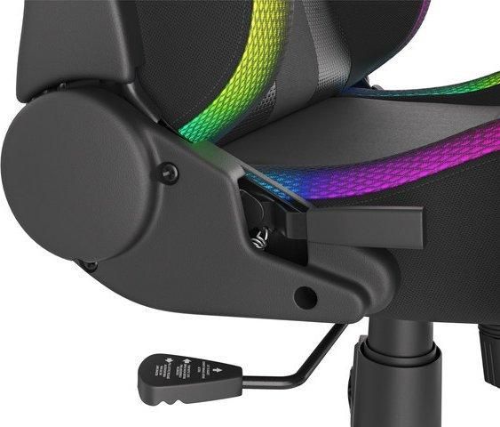 Компьютерное кресло для геймера Genesis Trit 600 RGB Black 312194 фото