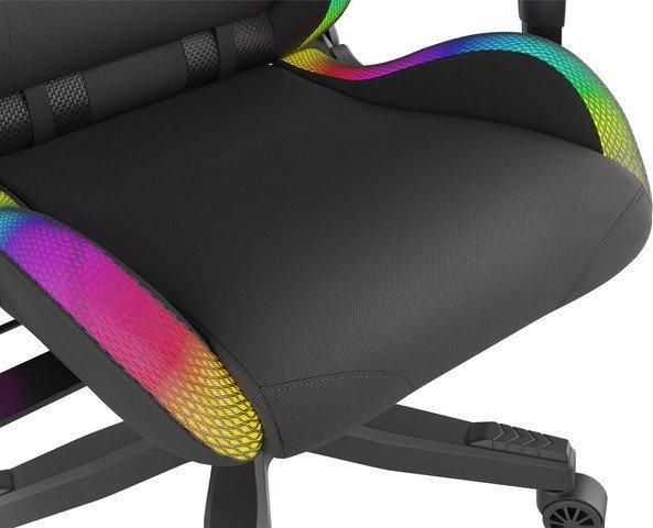 Компьютерное кресло для геймера Genesis Trit 600 RGB Black 312194 фото