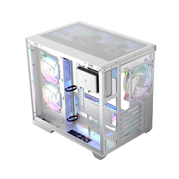 Корпус Modecom Volcano Panorama Apex ARGB 3F Midi White (AT-PANORAMA-3F-ARGB-20-000000-0002) 505523 фото