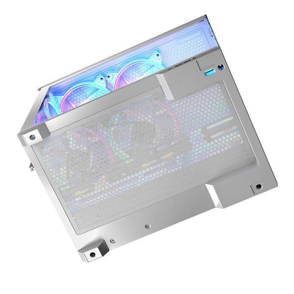 Корпус Modecom Volcano Panorama Apex ARGB 3F Midi White (AT-PANORAMA-3F-ARGB-20-000000-0002) 505523 фото