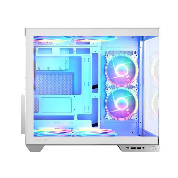 Корпус Modecom Volcano Panorama Apex ARGB 3F Midi White (AT-PANORAMA-3F-ARGB-20-000000-0002) 505523 фото